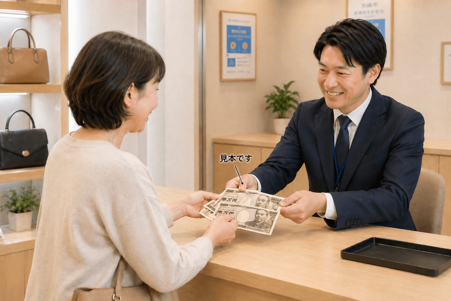 その場で現金化